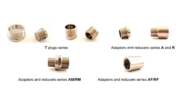 PLUGS ADAPTORS AND REDUCERS